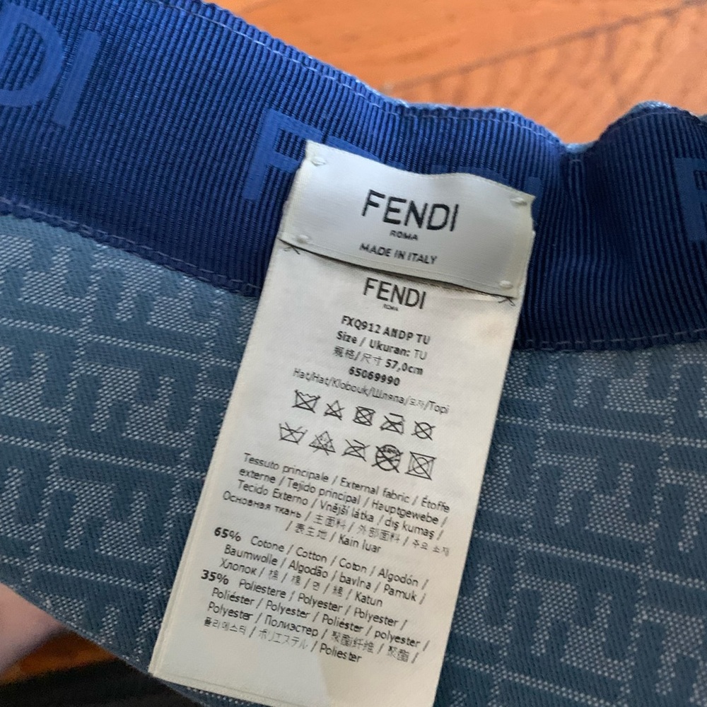Fendi Blue Visor - Picture 4 of 5